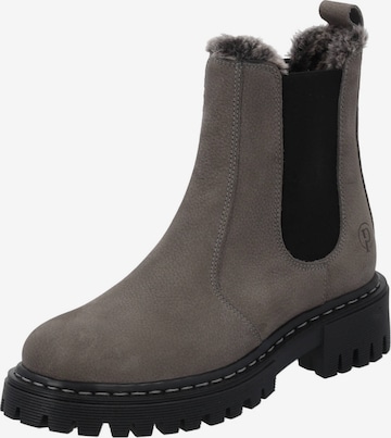 Chelsea Boots 'Asseha' Palado en gris : devant