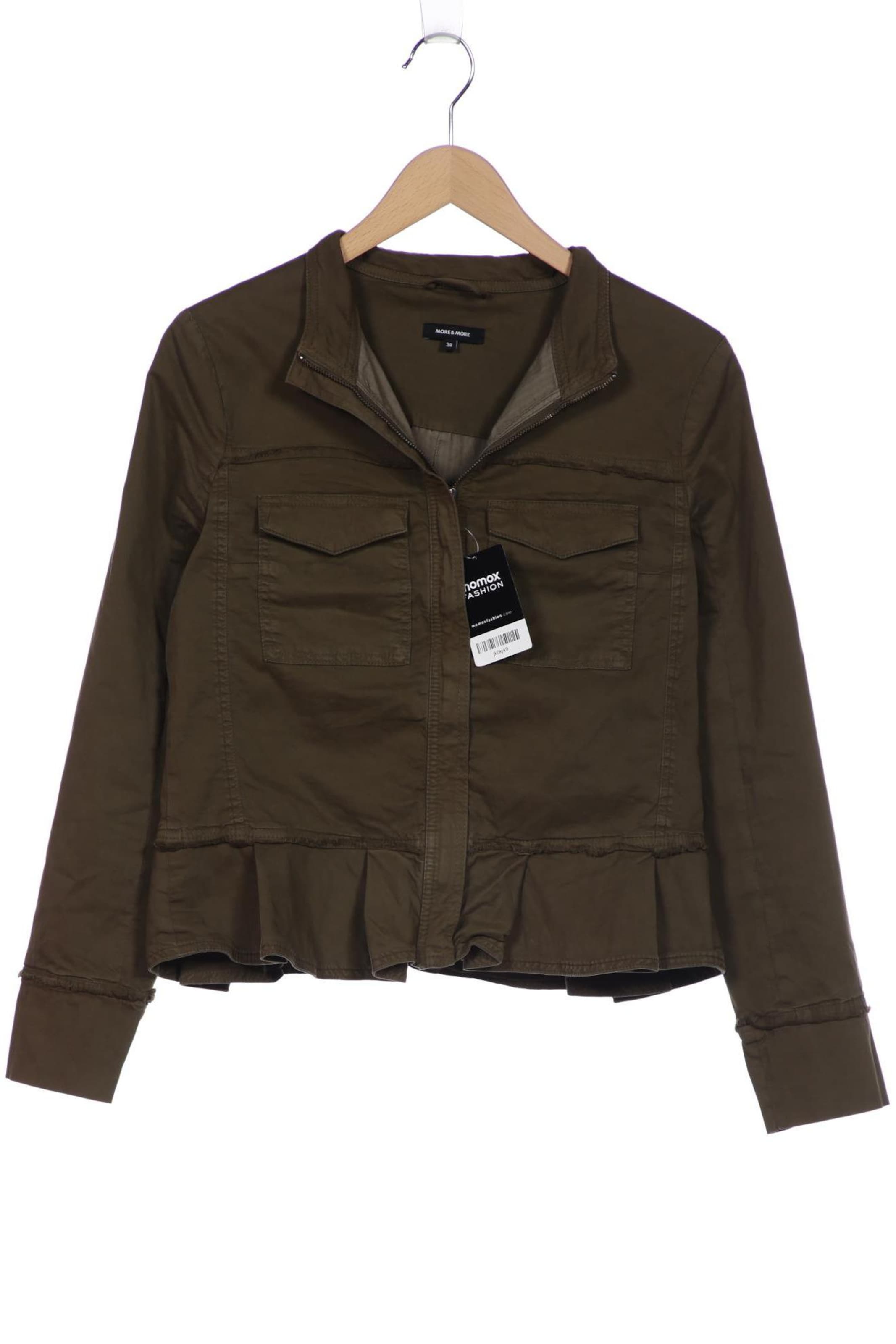 MORE & MORE Jacke M in Grün: Vorderseite