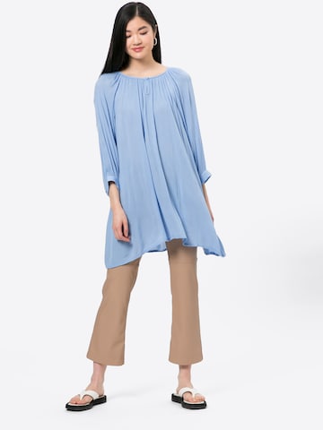 Kaffe Tunic 'Amber' in Blue: front