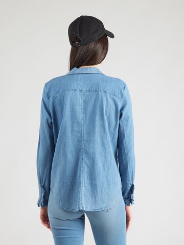 MOS MOSH Bluse 'MMMattie Flip' i blå