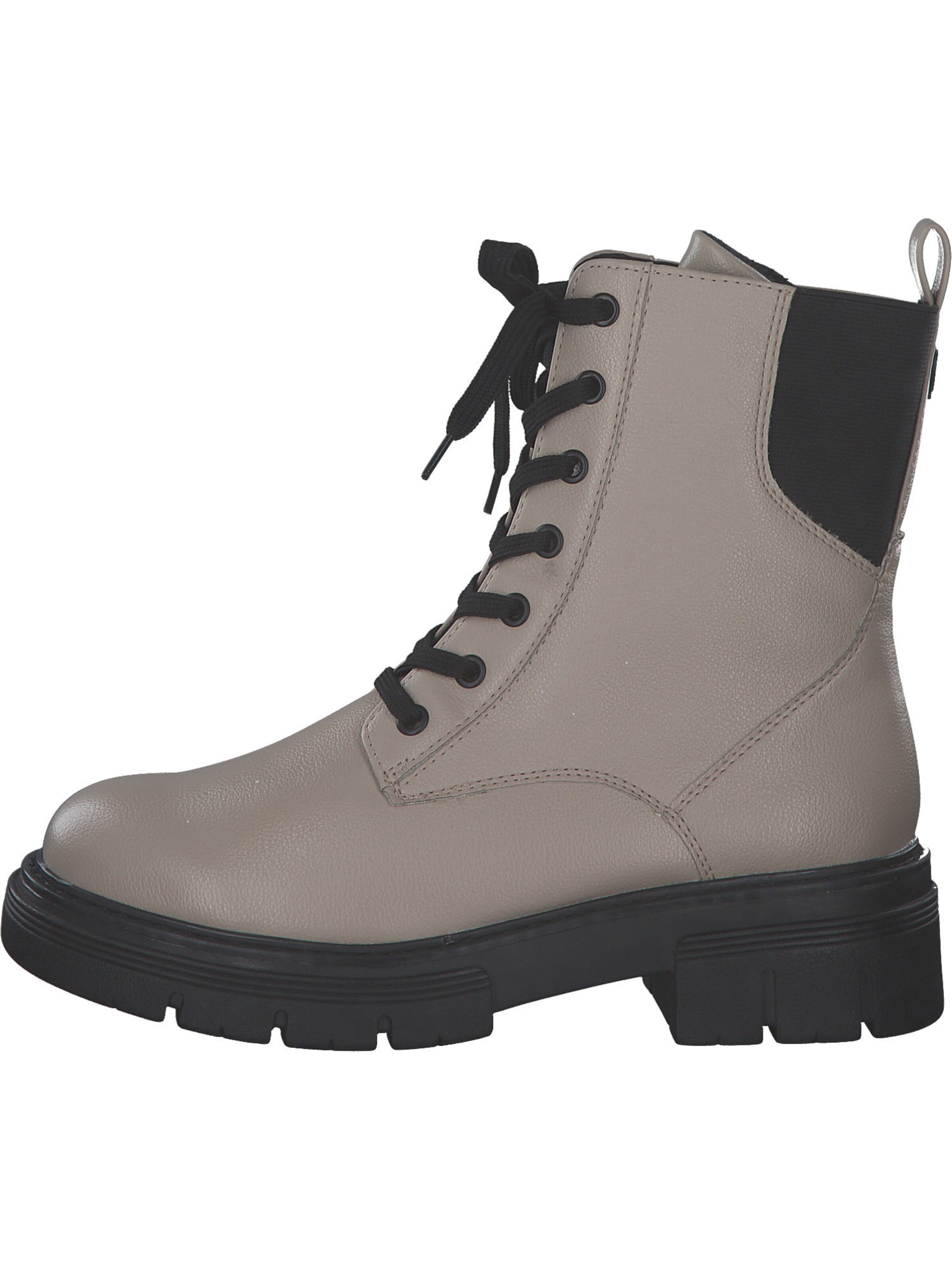 MARCO TOZZI Schnürstiefelette in Beige