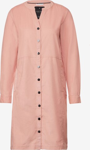 STREET ONE Shirt Dress in Pink: front