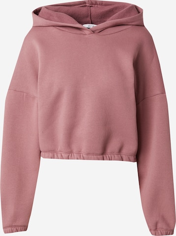 Sweat-shirt 'Melisa' ABOUT YOU en rose : devant