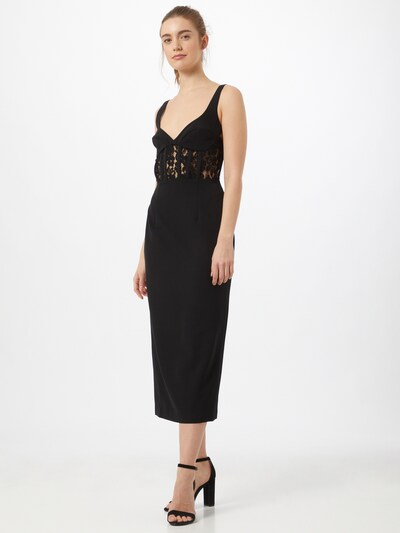 Rochie de seară Bardot pe negru, Vizualizare model