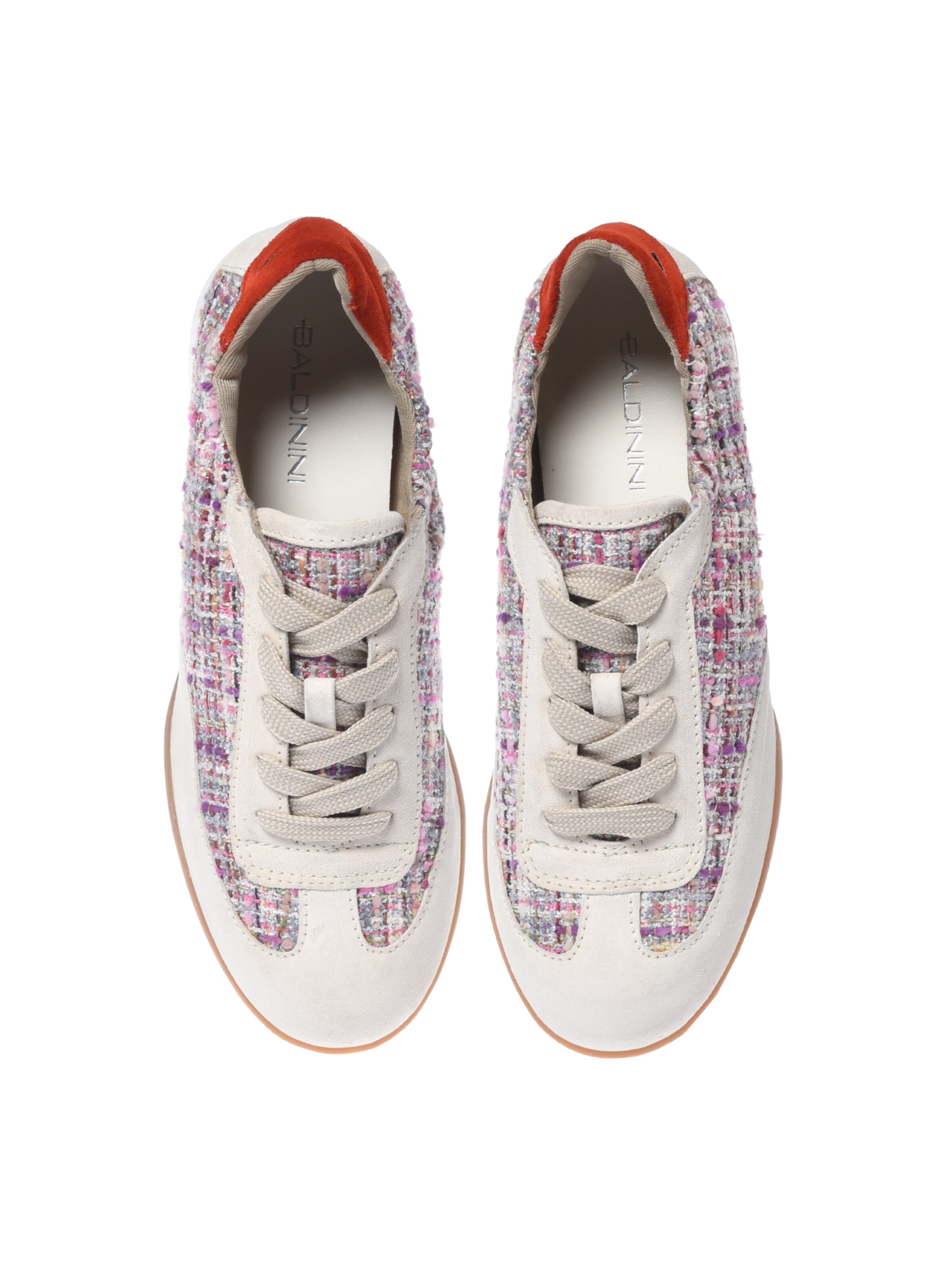 BALDININI Sneakers laag in Rood