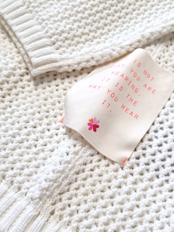 LIKS. Munich Sweater 'Strickpullover Sommer' in White