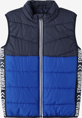 Gilet 'Mylane' NAME IT en bleu : devant