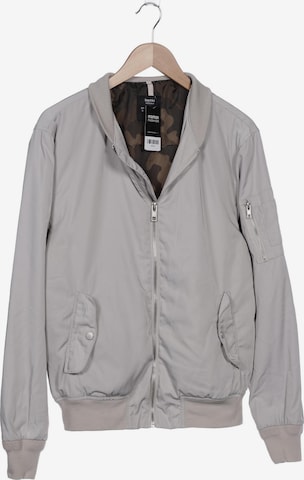 Bershka Jacket & Coat in M in Grey: front
