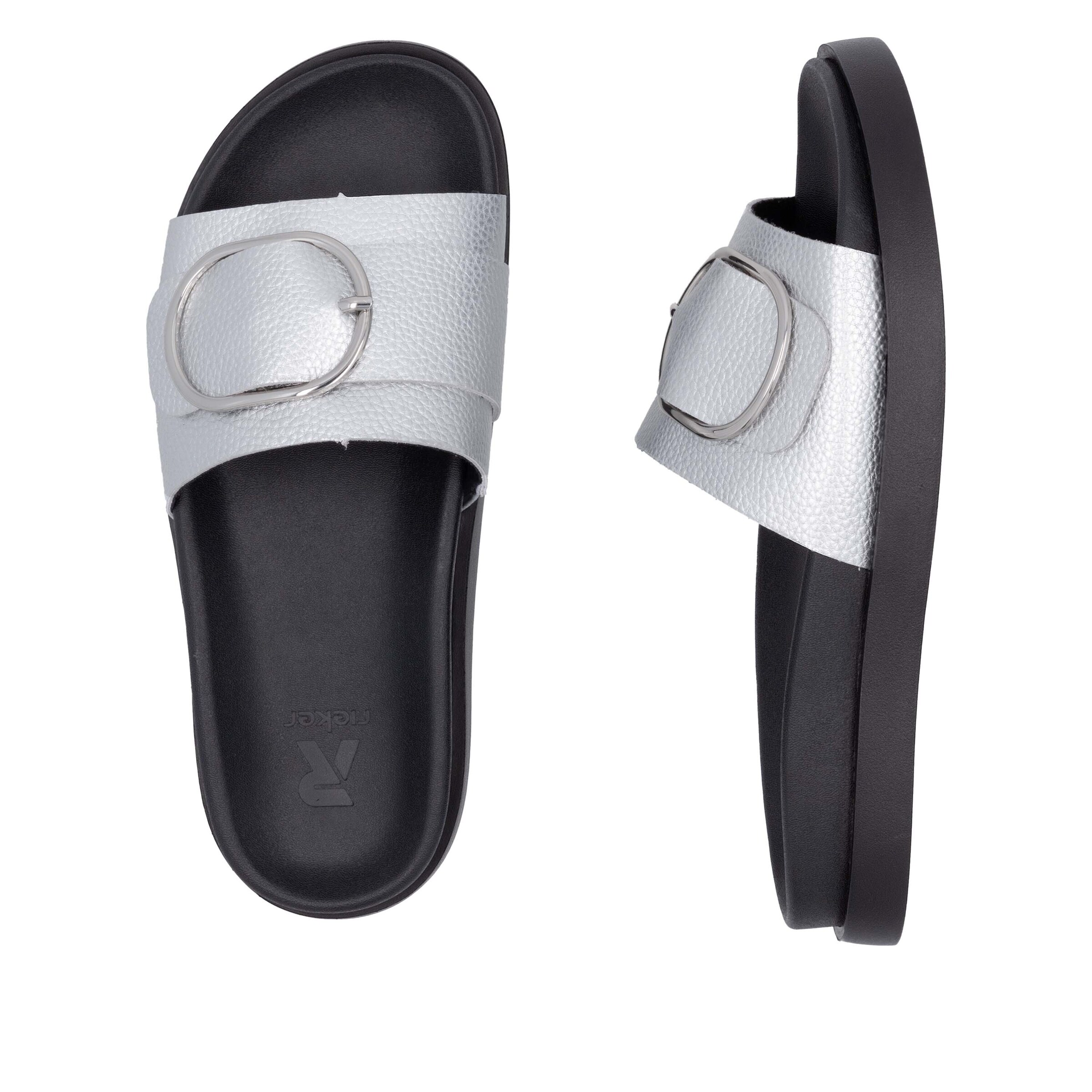 Mule Rieker Sport en argent