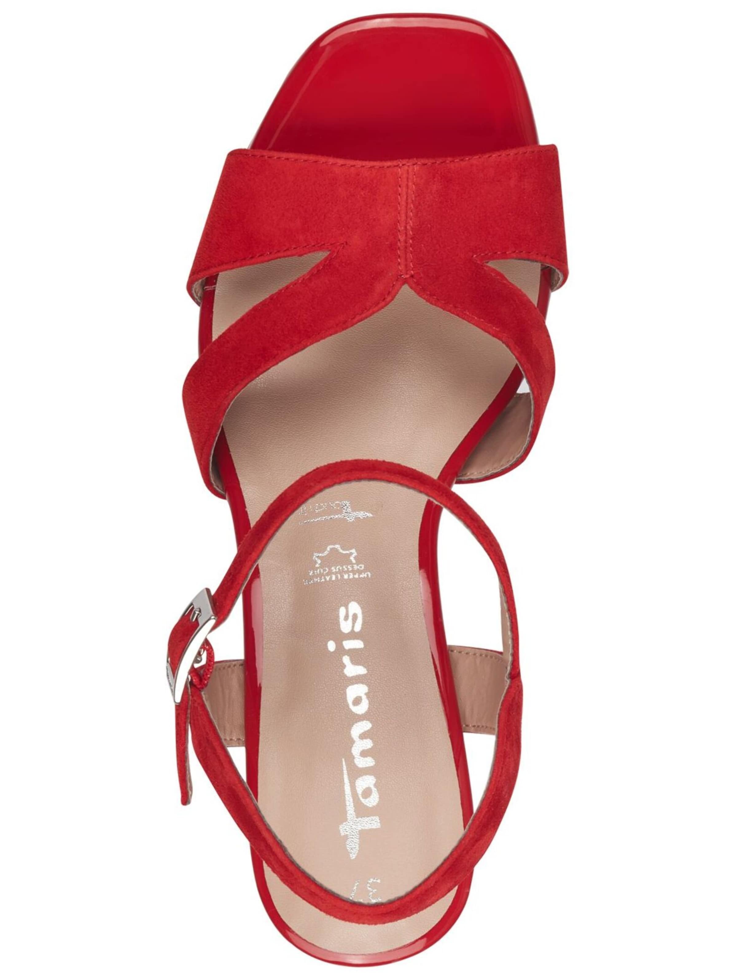 Tamaris Sandale in Rot