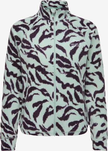 ONLY PLAY - Chaqueta polar funcional 'ONPIno' en verde: frente