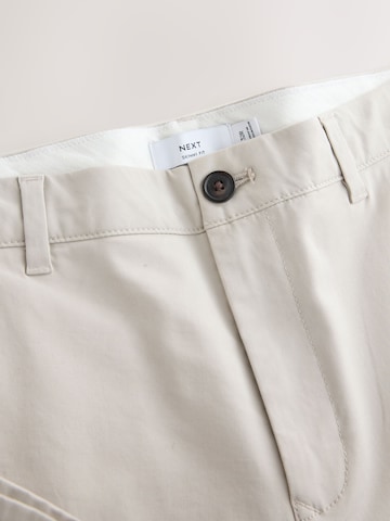 Next Slimfit Chino kalhoty – bílá