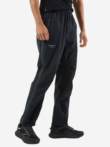 SWEDEMOUNT Regular Outdoorbroek 'Abisko' in Zwart