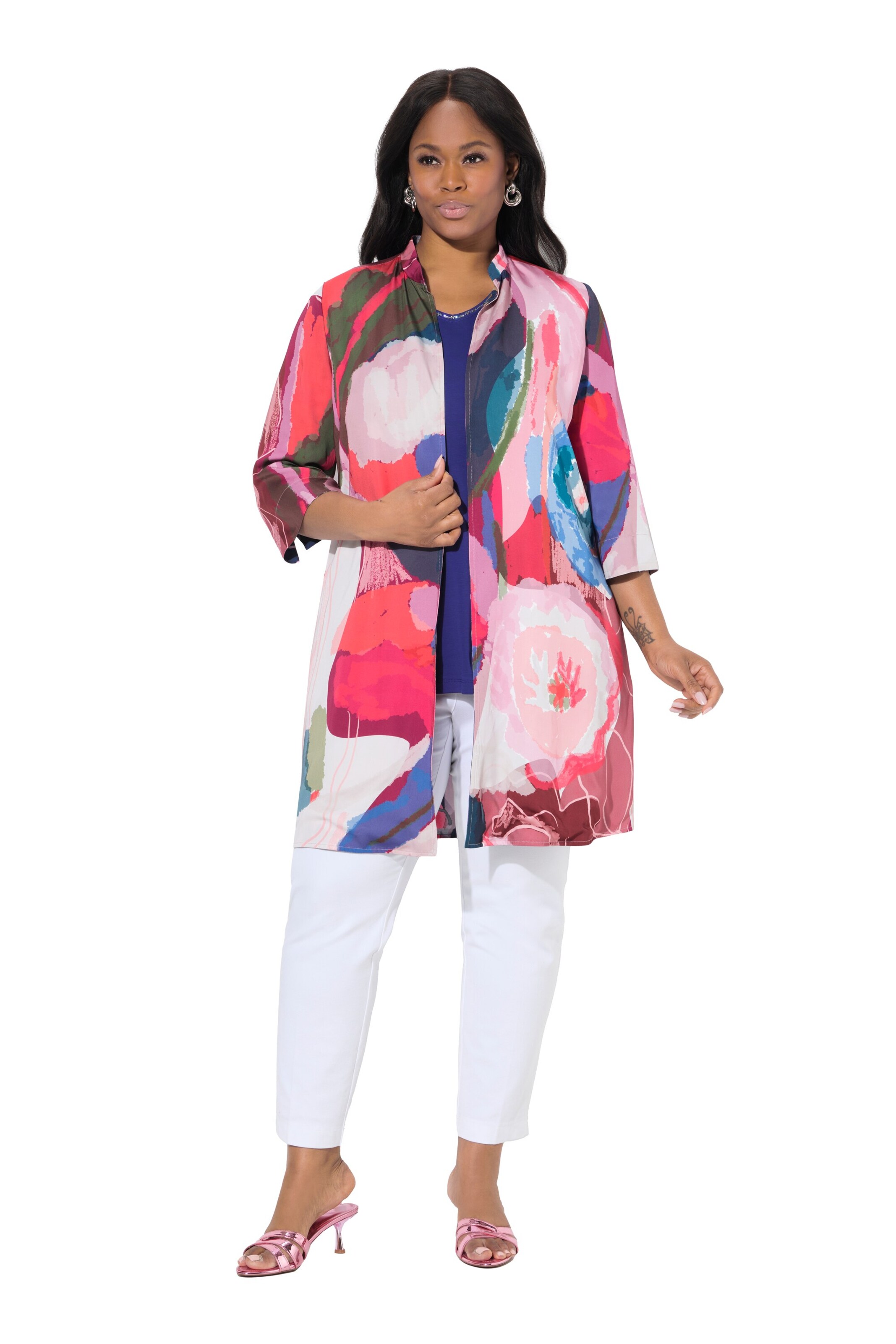 Ulla Popken Jacke in Blau