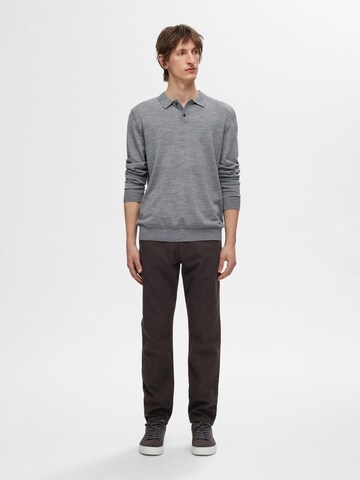 SELECTED HOMME Slim fit Chino trousers in Brown