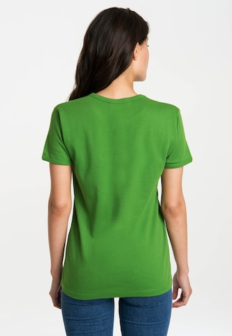 LOGOSHIRT Shirt 'Die Biene Maja - Willi' in Groen