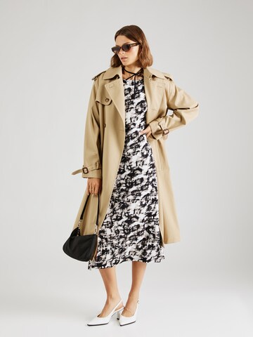 TAIFUN Dress 'Gewirke' in Black