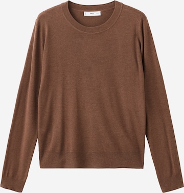 MANGO Sweater 'Lucca' in Brown: front