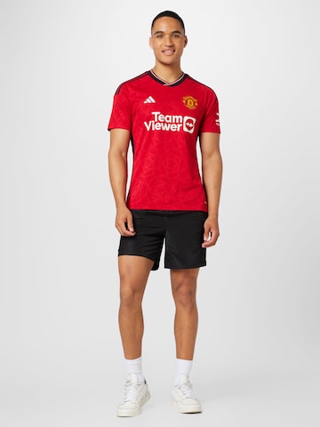 ADIDAS PERFORMANCE - Camiseta de fútbol 'Manchester United 23/24' en rojo