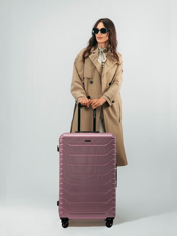 WINGS Trolley 'PEAFOWL' in Pink