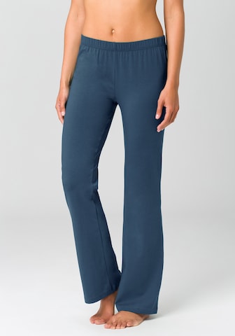 VIVANCE Boot cut Leggings in Blue: front