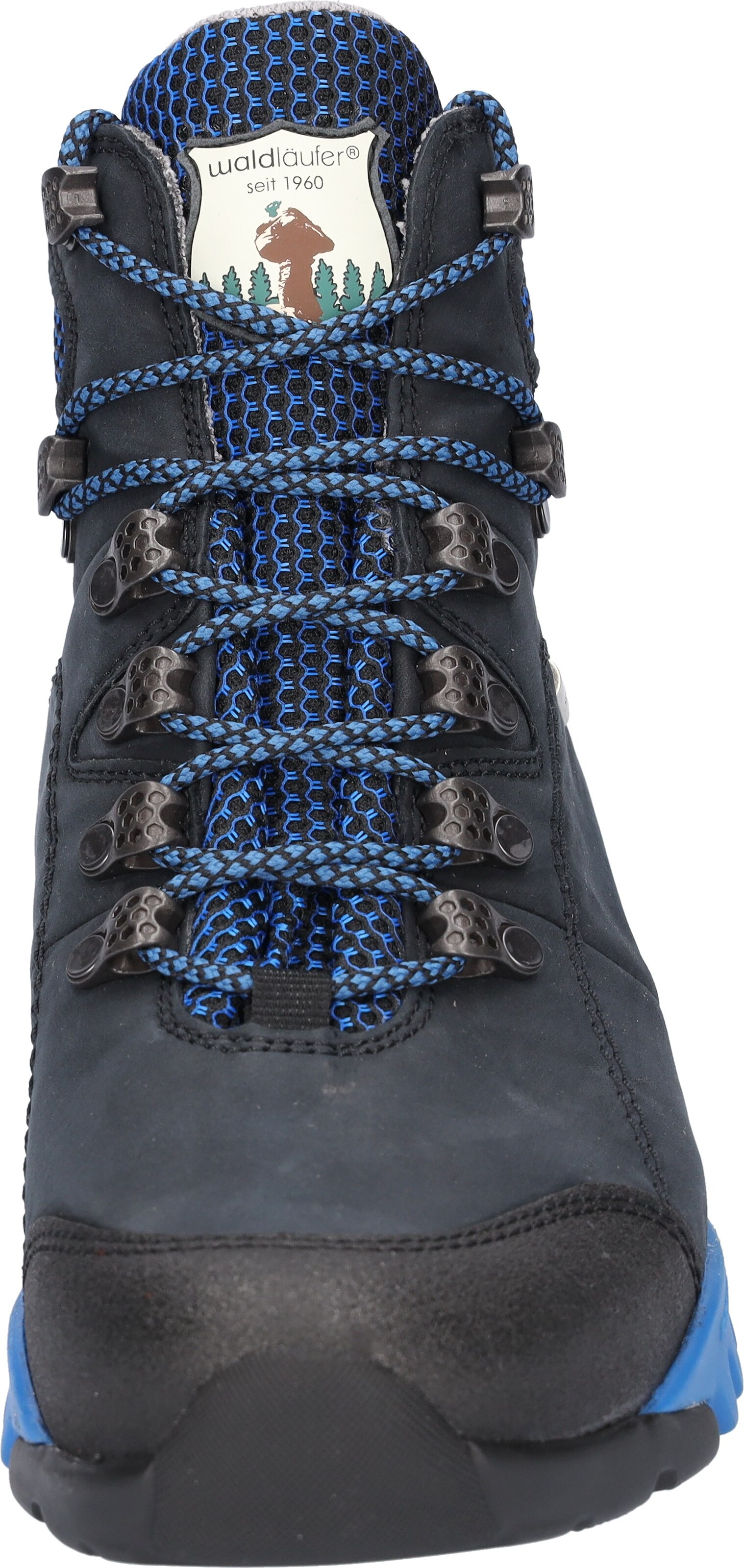 WALDLÄUFER Lace-Up Ankle Boots in Blue
