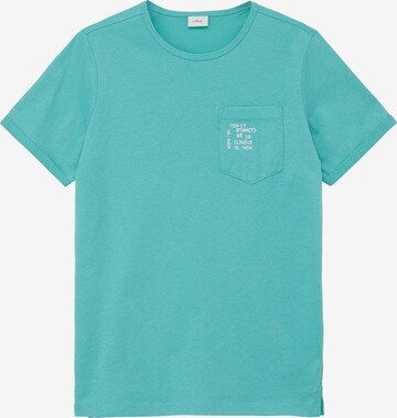 s.Oliver T-Shirt in Blau: predná strana