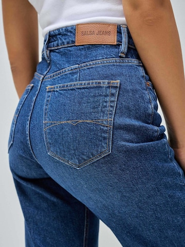 Salsa Jeans Regular Jeans 'True With Cuff' in Blue