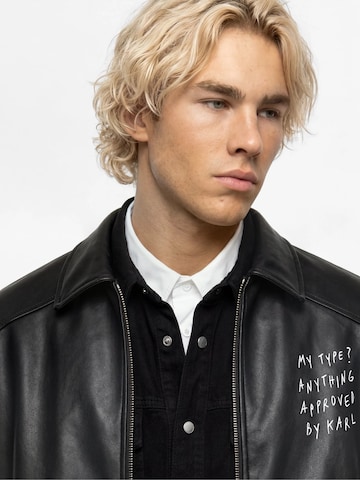 KARL LAGERFELD JEANS - Chaqueta de entretiempo 'KLJ X Pietro Terzini' en negro
