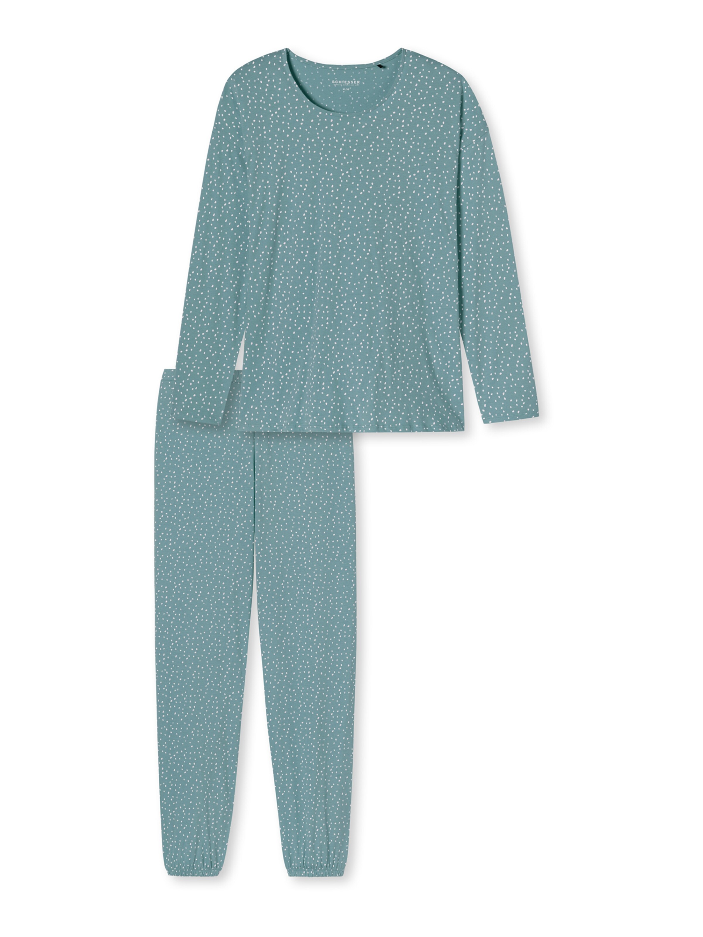Femme Pyjama Jersey Nights SCHIESSER en Bleu 
