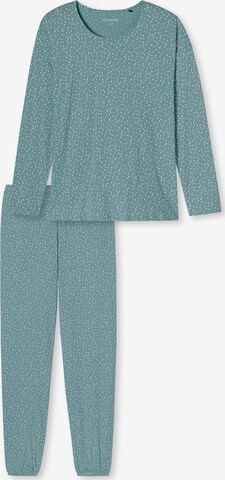 Pyjama 'Jersey Nights' SCHIESSER en bleu : devant