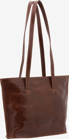 Sac bandoulière Viola Castellani en marron : devant