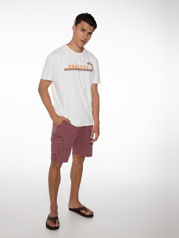 PROTEST Regular Hose 'PACKWOOD' in Rot: Vorderseite