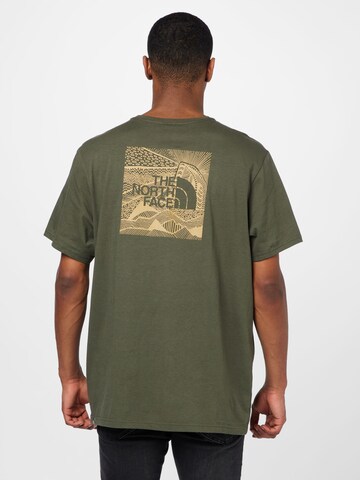 T-Shirt 'REDBOX CELEBRATION' THE NORTH FACE en vert