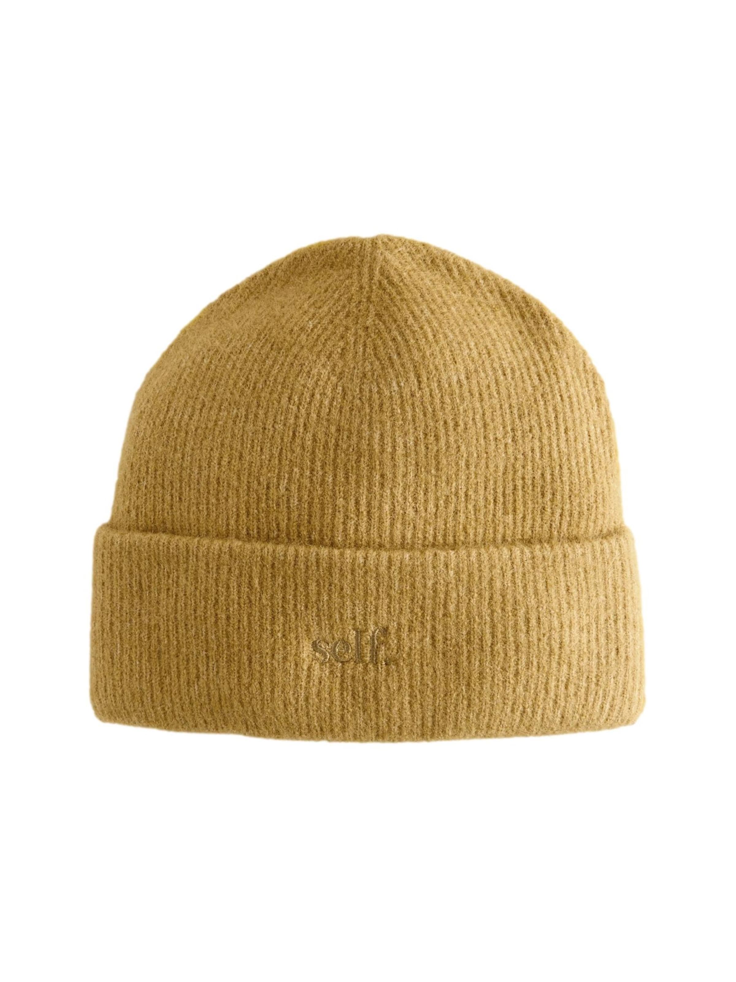 self. Mütze in Grün: Vorderseite