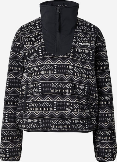 COLUMBIA Sportska sweater majica 'Sequoia Grove™' u siva / crna / bijela, Pregled proizvoda