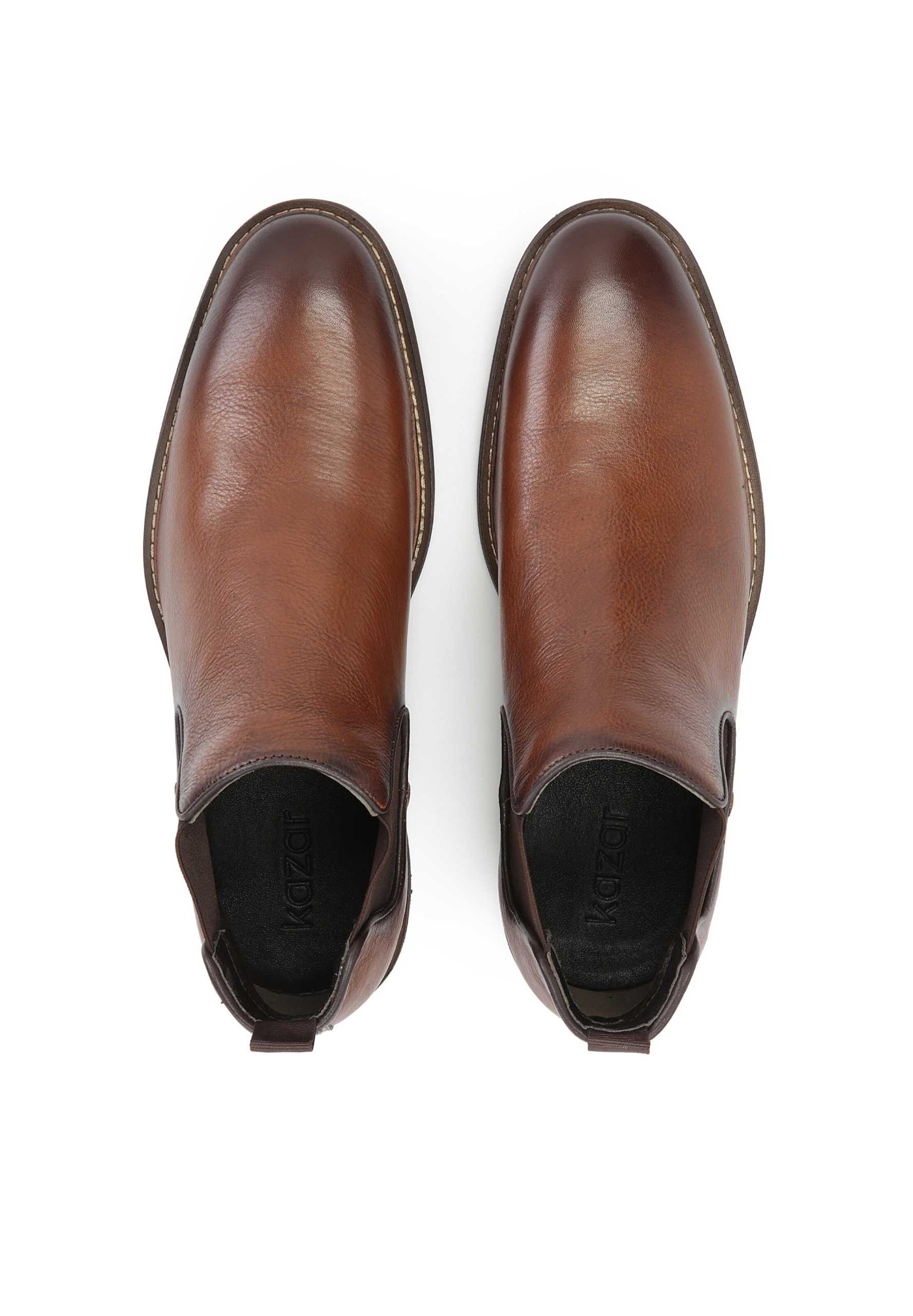 Chelsea Boots Kazar en marron