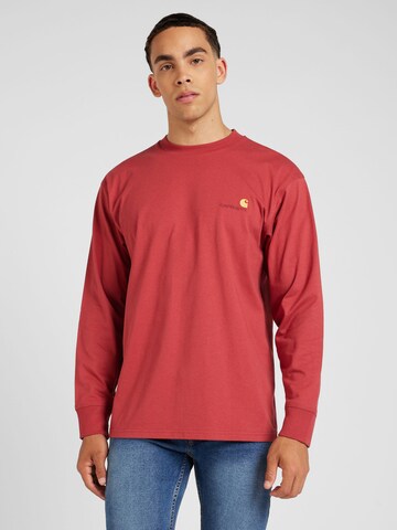 Carhartt WIP Футболка в Красный: спереди