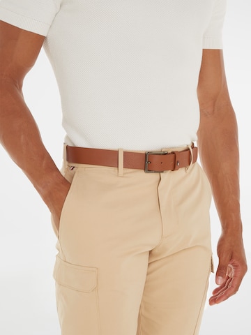 TOMMY HILFIGER Belt 'Oliver' in Brown: front