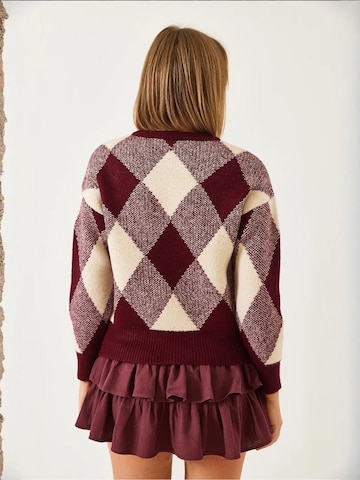 Pull-over 'Pullover' Bianco Lucci en rouge