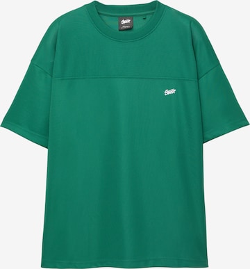 Pull&Bear Shirt 'STWD' in Green: front