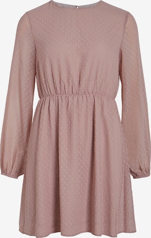 VILA Dress 'Dobby' in Pink: front