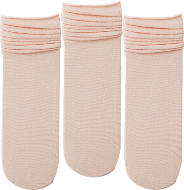 Millo Socks 'Ice Viskose' in Pink: front