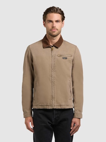 Geacă de primăvară-toamnă 'Deddy' de la khujo pe maro