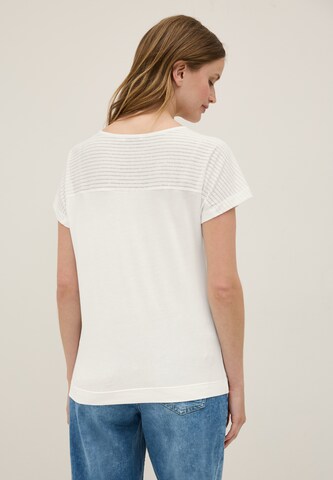 CECIL T-Shirt in Weiß