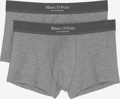 Marc O'Polo Boxers ' Iconic Rib ' en gris, Vue avec produit