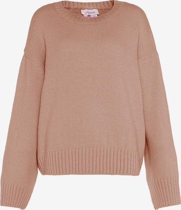 aleva Sweater in Beige: front