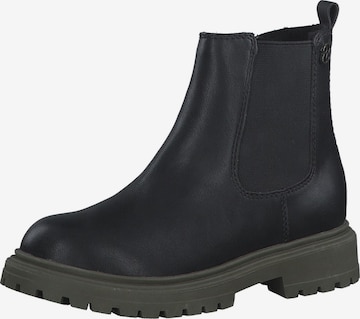 s.Oliver Boot in Black: front
