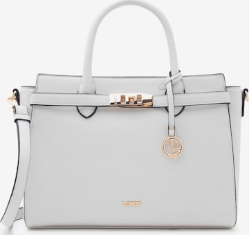 L.CREDI Handbag 'Konstanze' in Grey: front