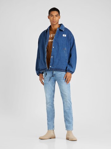 Veste mi-saison Calvin Klein Jeans en bleu